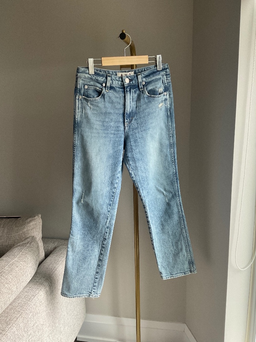 AMO Chloe Crop Jeans - Liberty